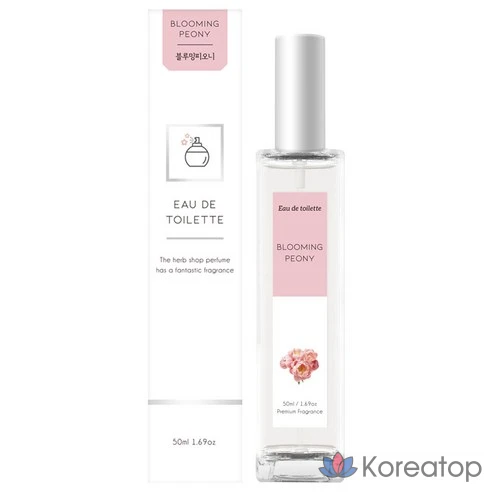 Туалетная вода «Цветущий пион» от The Herb Shop, 50 мл