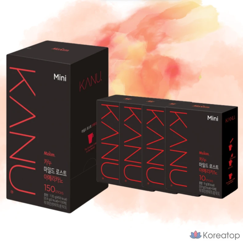 Кофе в капсулах Kanu Mild Roast Mini Americano, 190 шт.