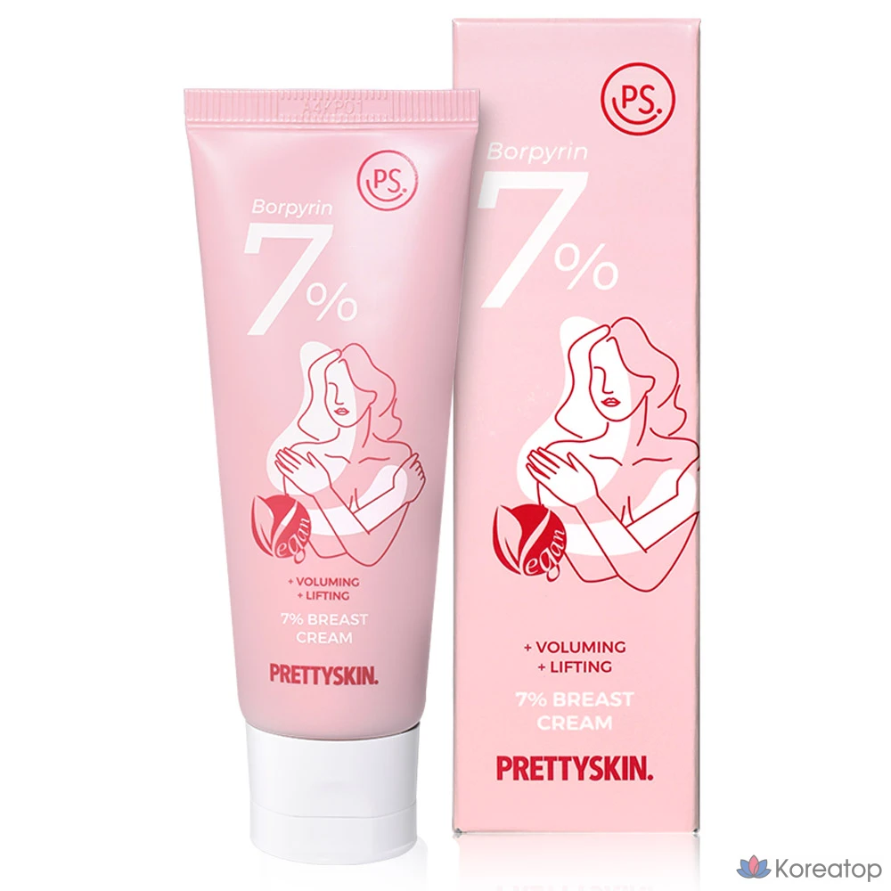 Крем для груди PrettySkin Borphyrin 7%, 1 шт., 50 мл