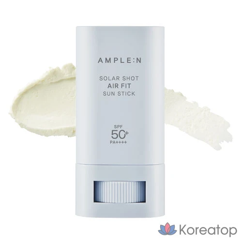 Солнцезащитный стик AMPLE:N Solar Shot Air Fit SPF50+ PA++++, 20 г, 1 шт.