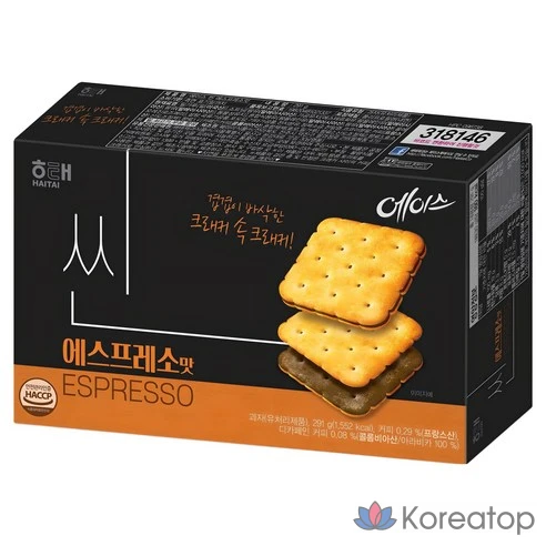 Печенье с тонким вкусом эспрессо Haitai Confectionery Ace, 291 г