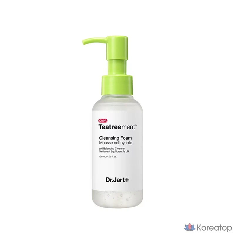 Очищающая пенка для лица Dr. Jart+ Control A Tea Treement, 120 мл, 1 шт.