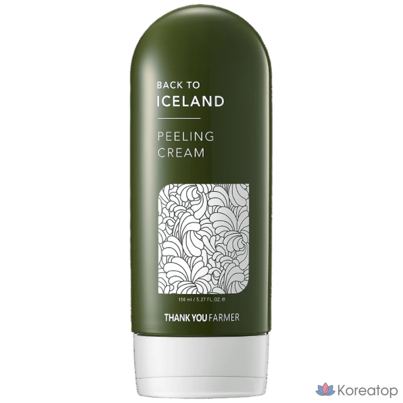 Отшелушивающий крем Thank You Farmer Back to Iceland, 150 мл, 1 шт.