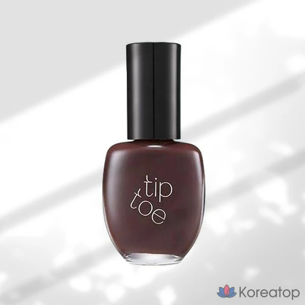 Лак для ногтей Tip Toe Color Nail Polish, оттенок 208 Coco, 10 мл, 1 шт.