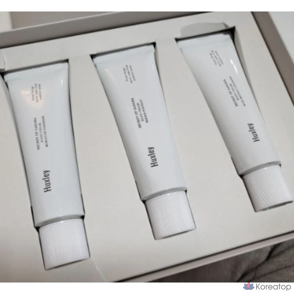 Набор для ухода Huxley Perfume Hand Cream 3-piece Set (Blomadina Tangerine + Verbena Portrait + Moroccan Gardener), 3 шт.