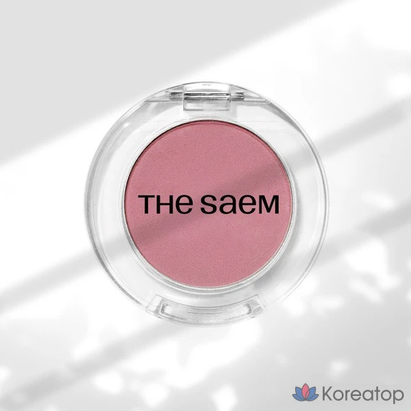 Тени для век The Saem Saemmul Single Shadow Matte, оттенок PK01, 1 шт.