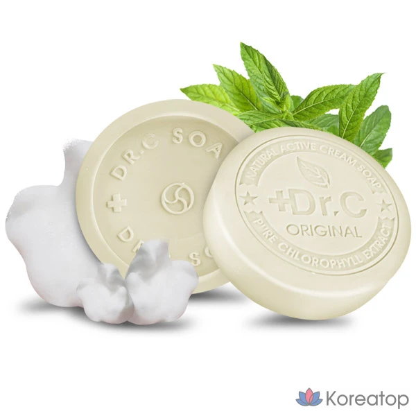 Увлажняющее мыло Dr. Ato, натуральное очищающее мыло, 100 г, 1 упаковка.