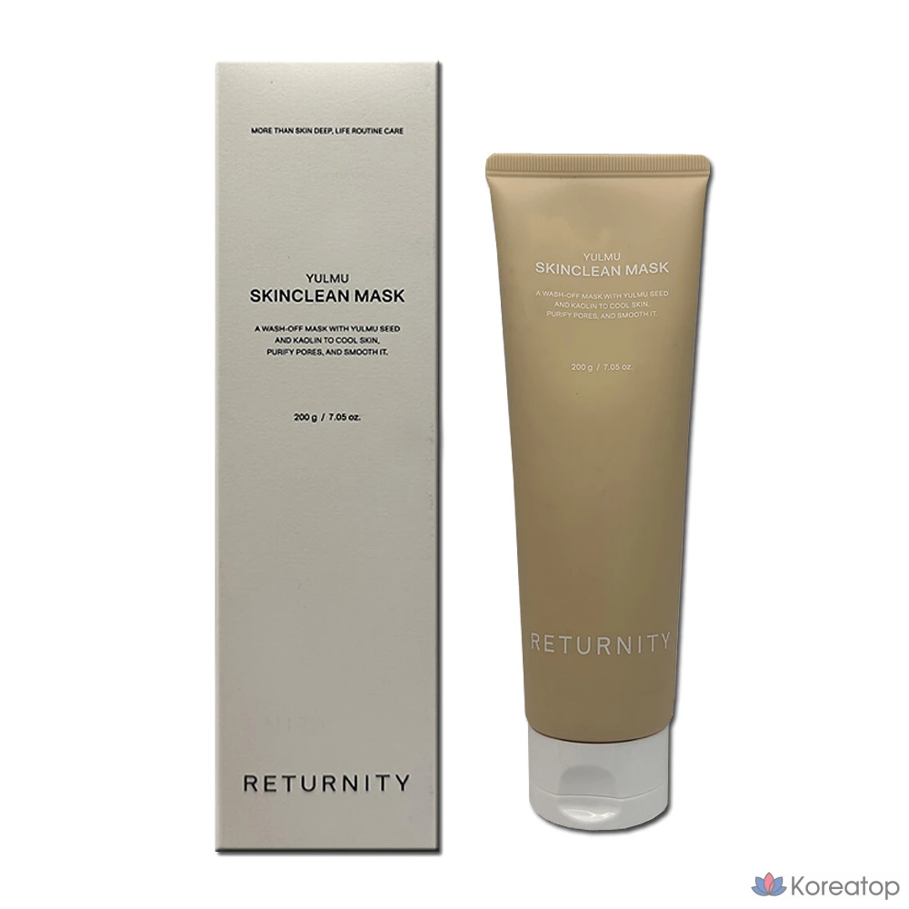 Тонер RETURNITY Yulmu Pack Skin Clean Wash-off Pack, 200 г, 1 шт.