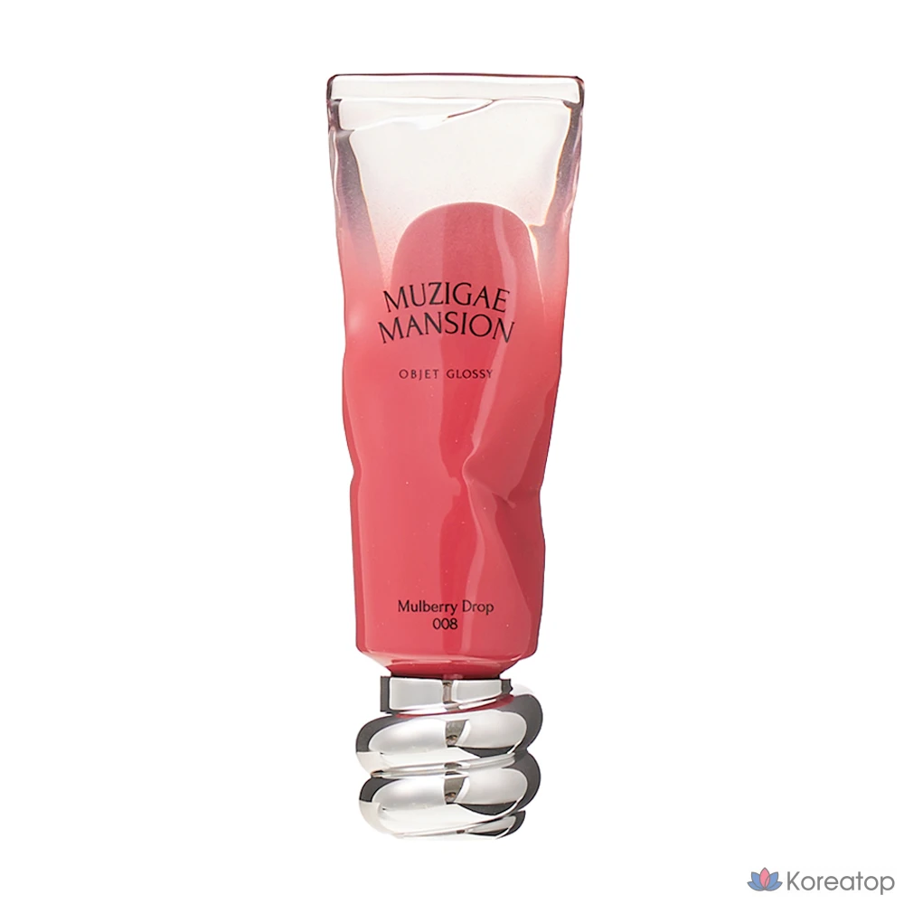Губная помада Muzigae Mansion Objet Glossy, оттенок 008 Mulberry Drop, 1 шт.