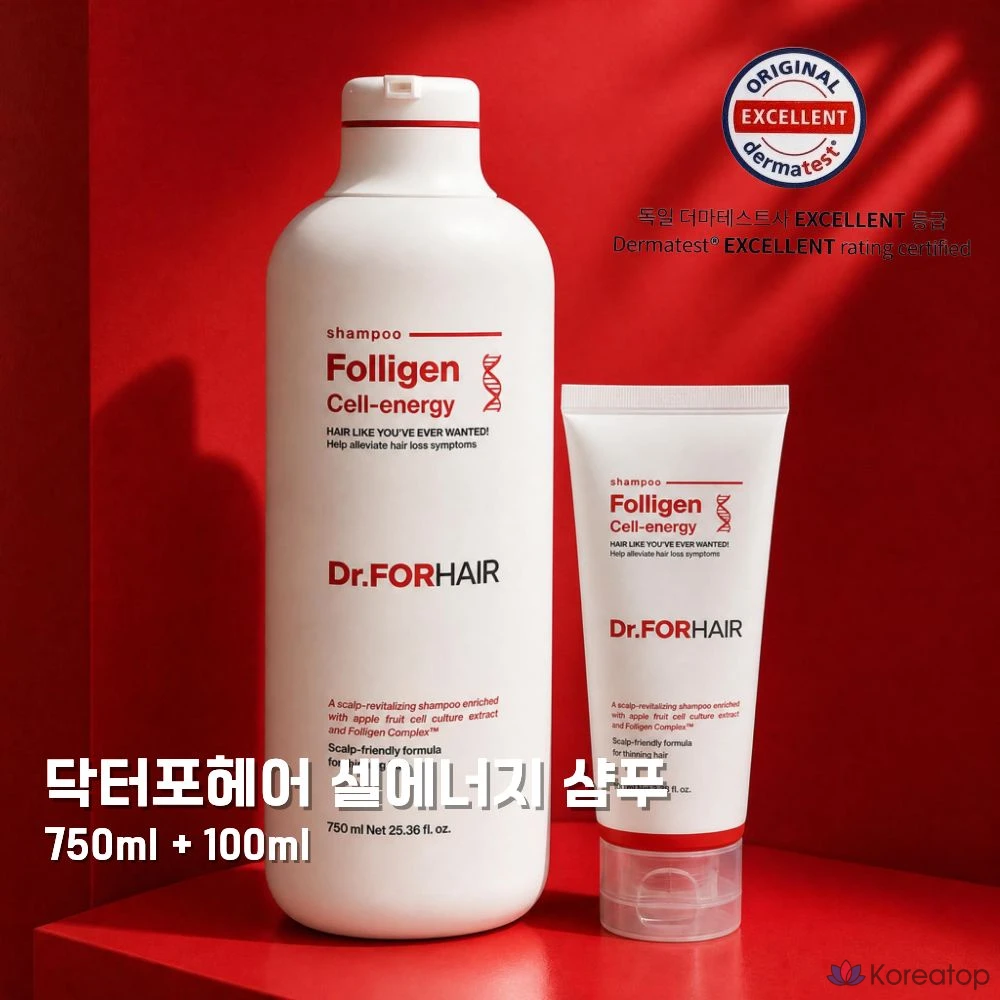 Шампунь Dr. Forhair Foligen Cell Energy, 850 мл, 1 шт.