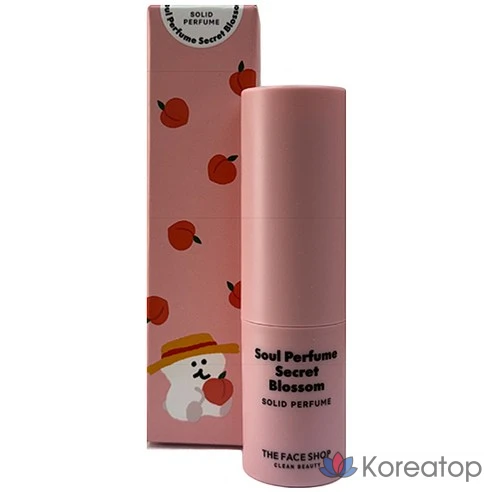 Парфюмированный стик The Face Shop Soul Perfume Secret Blossom (Dino Tang Edition)