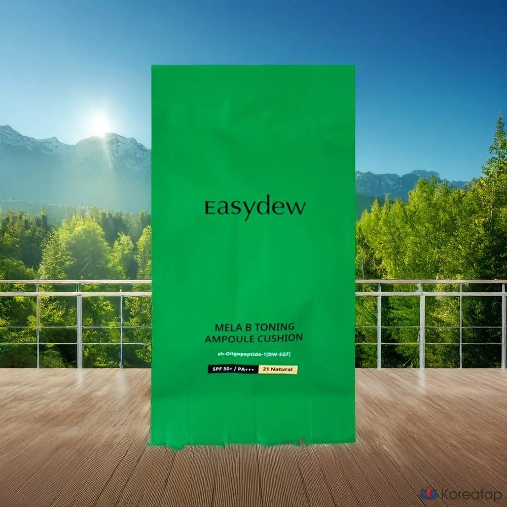 Easydew Melabi Toning Ampoule Cushion Refill 15 г, № 21 Натуральный, 1 шт.