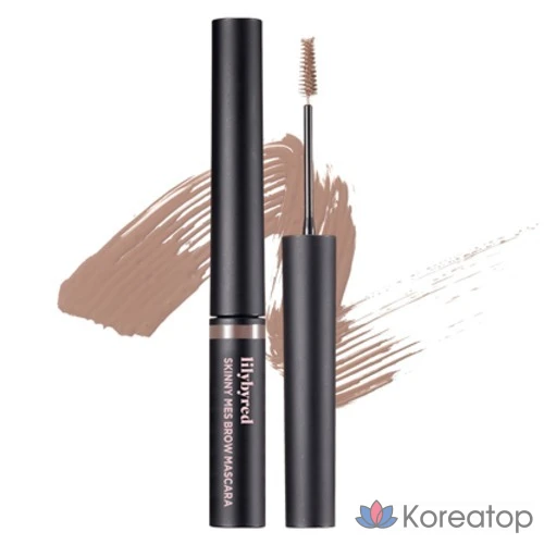 Тушь для бровей Lilybyred Skinny Mass Brow Mascara 3,5 г, оттенок 07 (розово-коричневый), 1 шт.