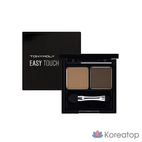 Тени для бровей Tony Moly Easy Touch Cake, натуральный коричневый