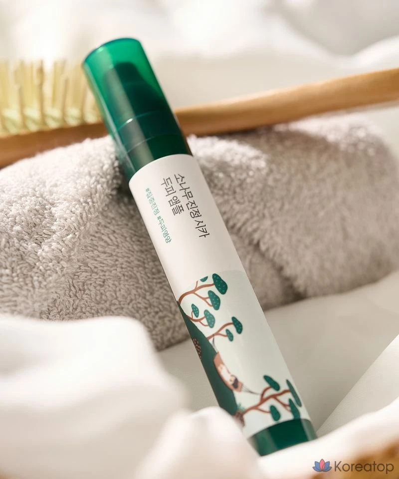 Ампульная сыворотка для кожи головы Round Lab Pine Tree Soothing Cica Scalp Ampoule, 15 мл, 1 шт.