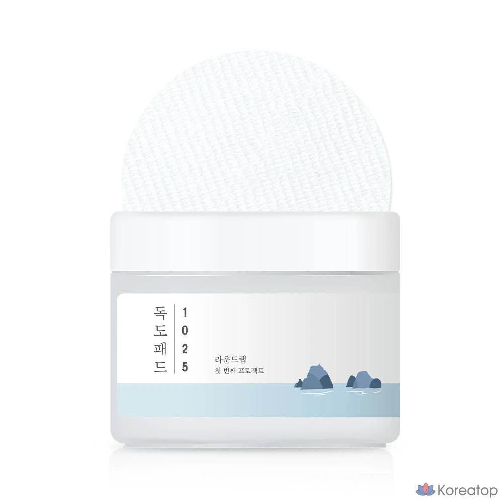 Пэды Round Lab 1025 Dokdo Pad, 120 г, 70 шт.