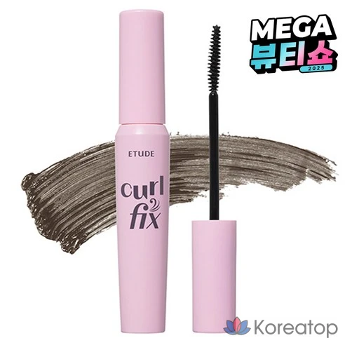 Тушь для ресниц ETUDE Curl Fix 7,5 г, серо-коричневая