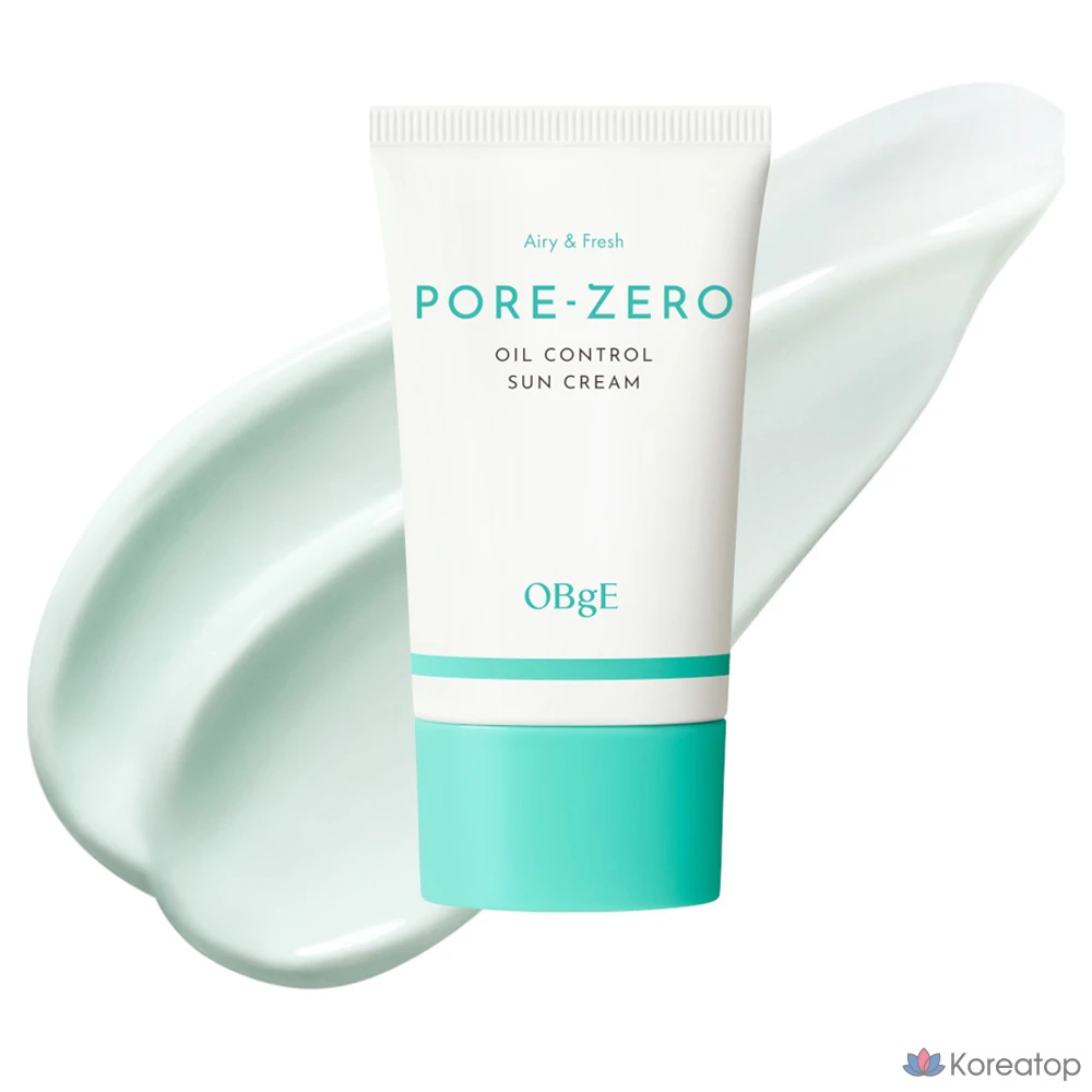 Солнцезащитный крем OBge Pore Zero Oil Control SPF50+ PA++++, 50 мл, 1 шт.