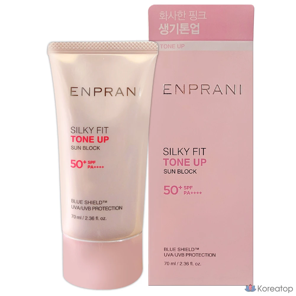 Солнцезащитный крем Enprani Tone-Up Sunblock, 70 мл, 1 шт.