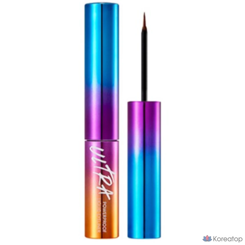 Жидкая подводка для глаз Missha Ultra Powerproof Liquid Liner, оттенок Brown, 4 г, 1 шт.