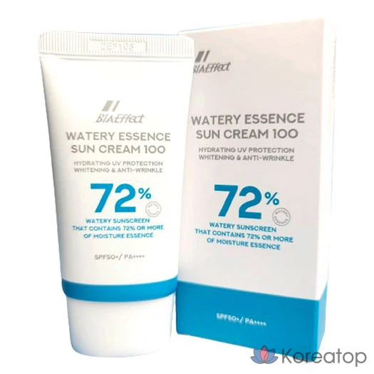 Увлажняющая эссенция BIA EFFECT с солнцезащитным кремом 100 SPF50+ PA++++ 30 мл, 1 шт.