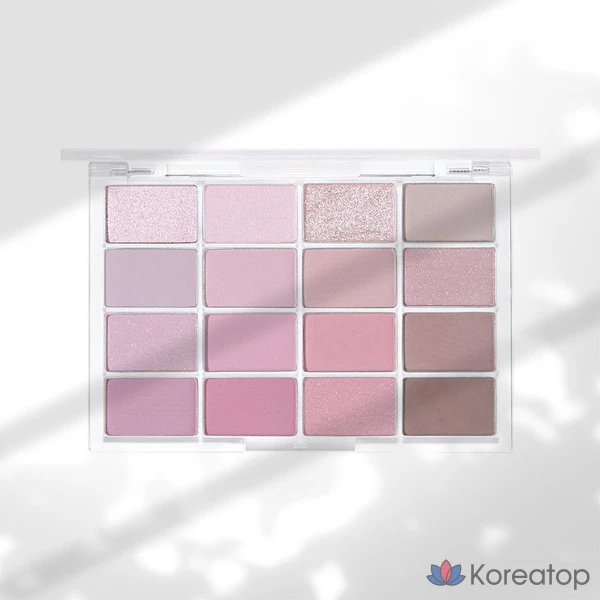 Палитра для век WAKEMAKE Soft Blurring Eye Palette, оттенок 04 Lavender Blurring, 1 шт.
