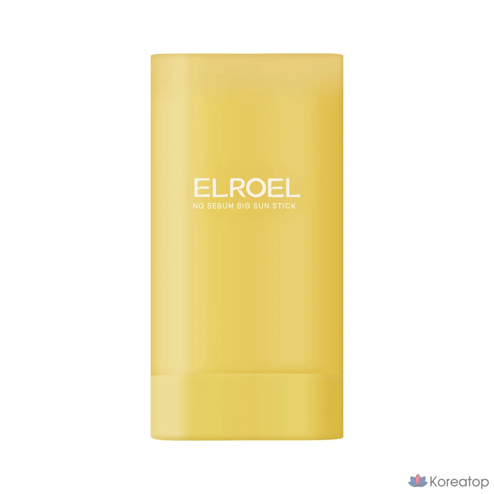 Солнцезащитный стик ELROEL No Sebum Big Sun Stick SPF50+ PA++++, 19 г, 1 шт.