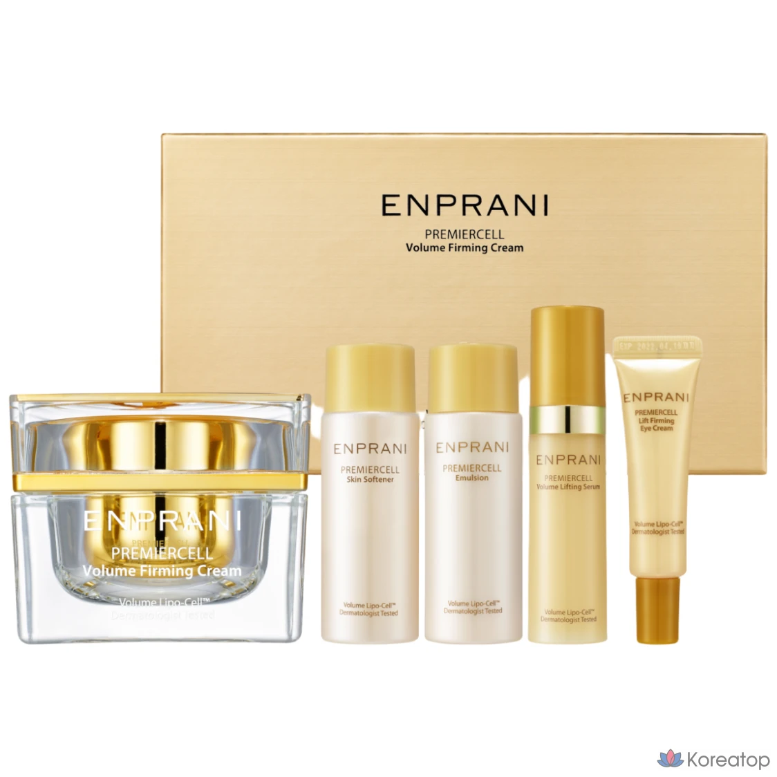 Набор для планирования объема и укладки волос Enprani Premier Cell Volume Firming Cream, 50 мл, 1 шт.