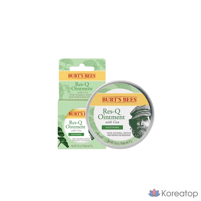 Мазь Burt's Bees Rescue с бальзамом Cica, 17 г, 1 шт.