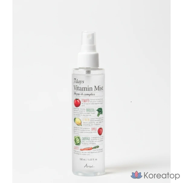 Мист для лица Ariul Seven Days Vitamin Mist, 150 мл, 1 шт.