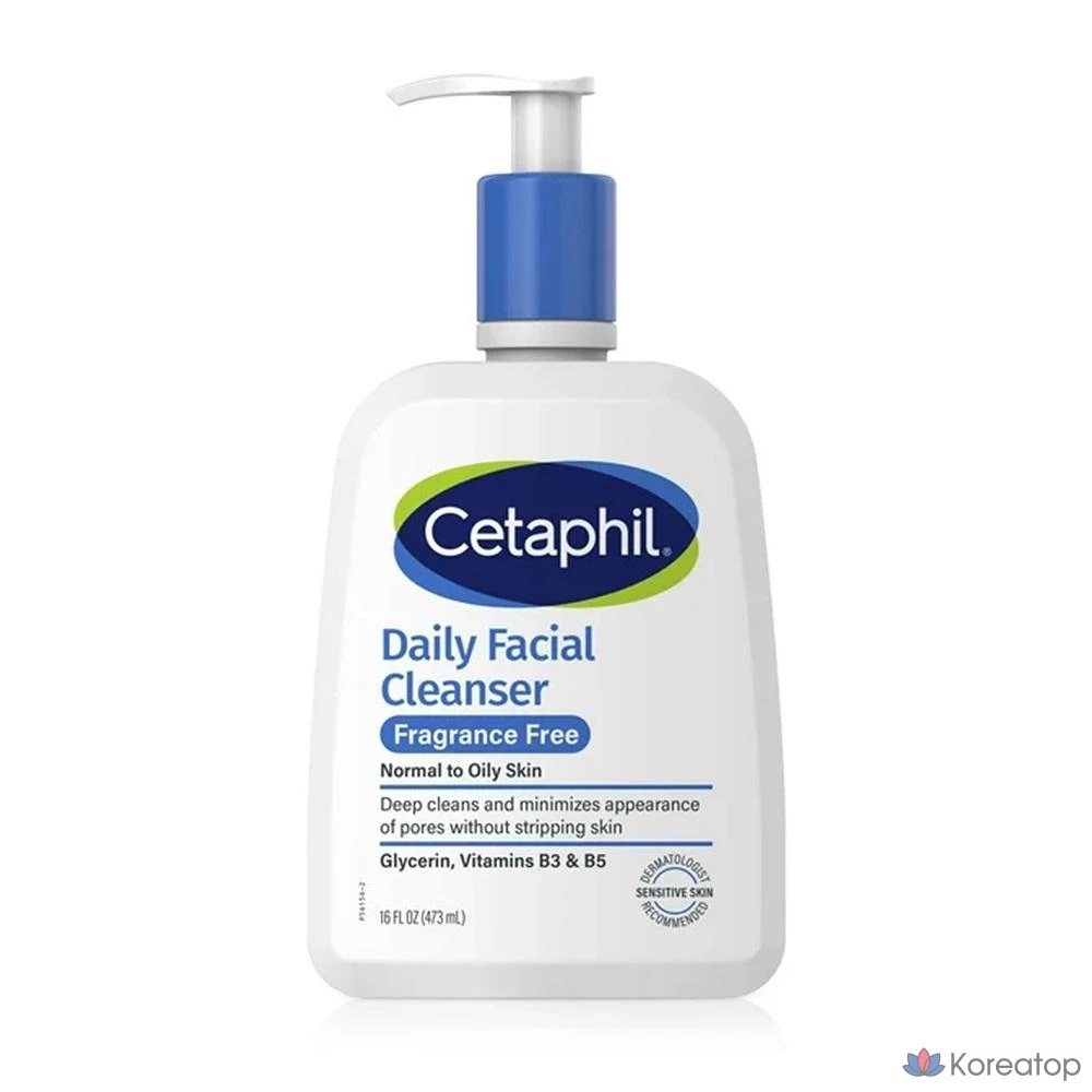 Очищающее средство для лица Cetaphil Daily Facial Cleanser for Sensitive Combination, 473 мл, 1 шт.