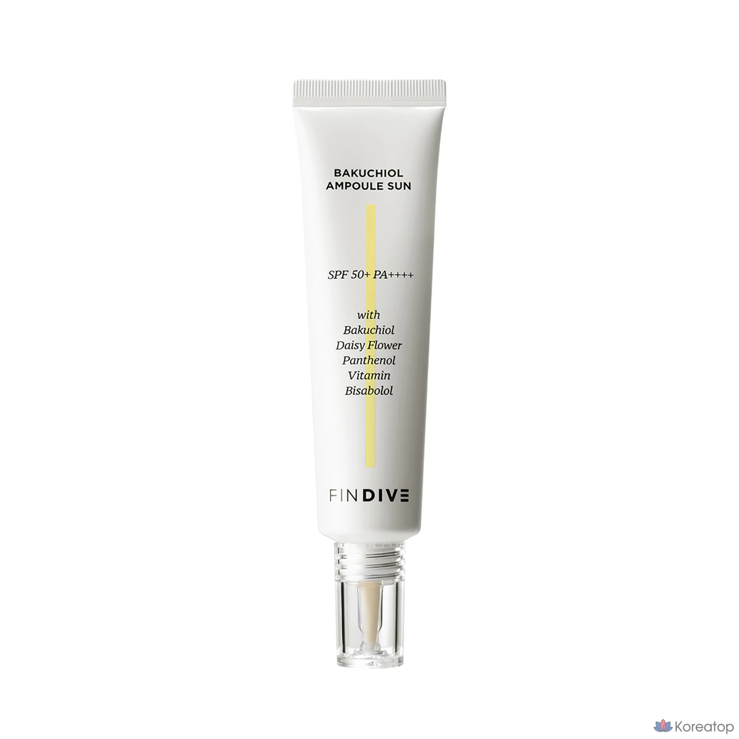 Солнцезащитный крем-ампула FINDIVE Bakuchiol SPF50+ PA++++, 30 мл, 1 шт.