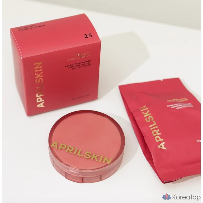 Кушон APRILSKIN Hero Cushion (рефил), оттенок 22 Pink Beige, 1 шт.