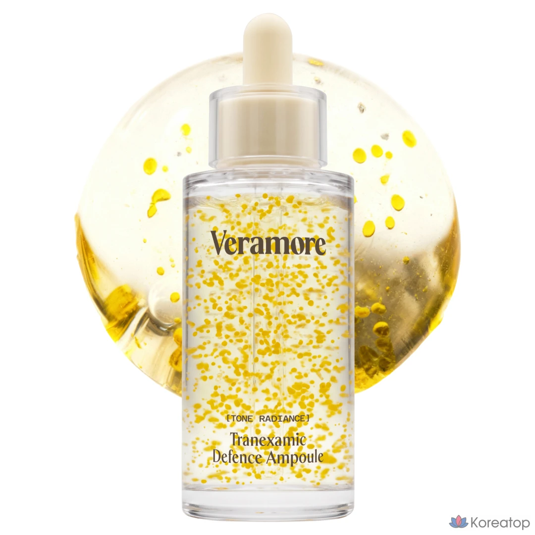Ампульная сыворотка VERAMORE Tone Radiance Tranexamic Defense Ampoule, 50 мл, 1 шт.
