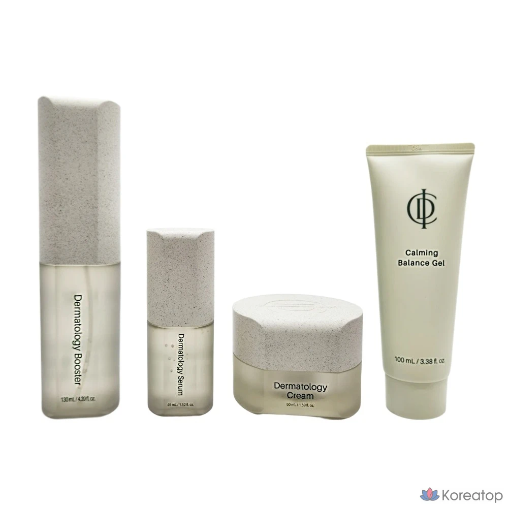 Набор для ухода Incellderm ICD 4-piece Set (Booster + Serum + Cream + Calming Gel), 1 шт.