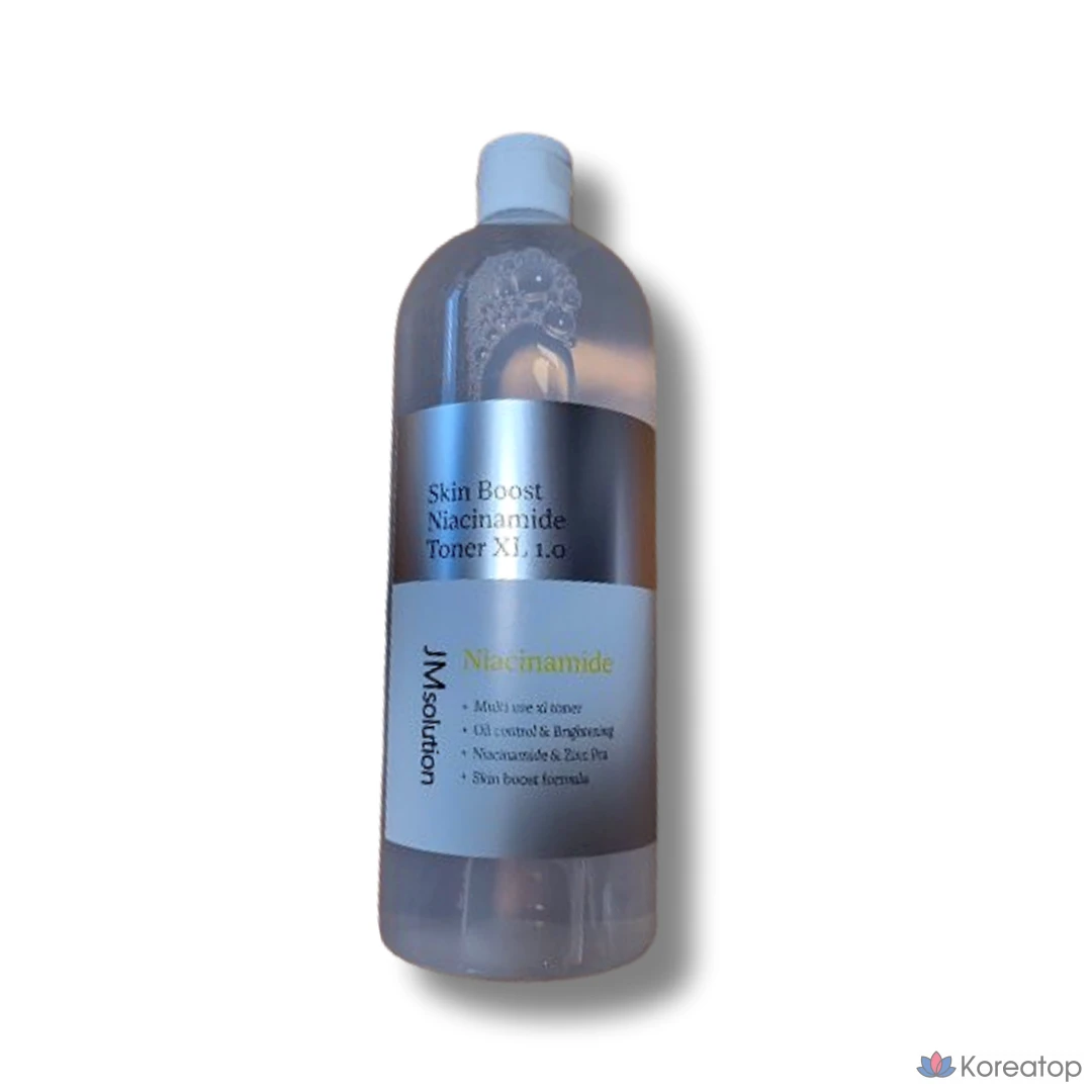 JM Solution Skin Boost Niacinamide Toner Extra Large 600ML JM Solution Pore Care Refreshing Skin Care Sebum Control, 1 шт.