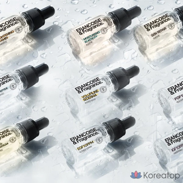 Ампульная сыворотка Francoise&amp;fragrance. Moisture Elasticity Whitening Regeneration Vitamin Functional Natural Ingredient Ampoule 16 Types, 10 мл, 1 шт.