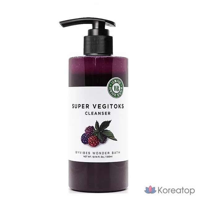 Очищающее средство Wonder Bath Vegitox Cleanser Purple, 300 мл, 1 шт.