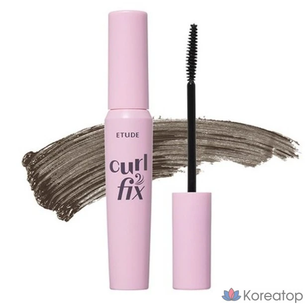 Тушь для ресниц Etude House Curl Fix Mascara, оттенок 03 Gray Brown, 7.5 г, 1 шт.