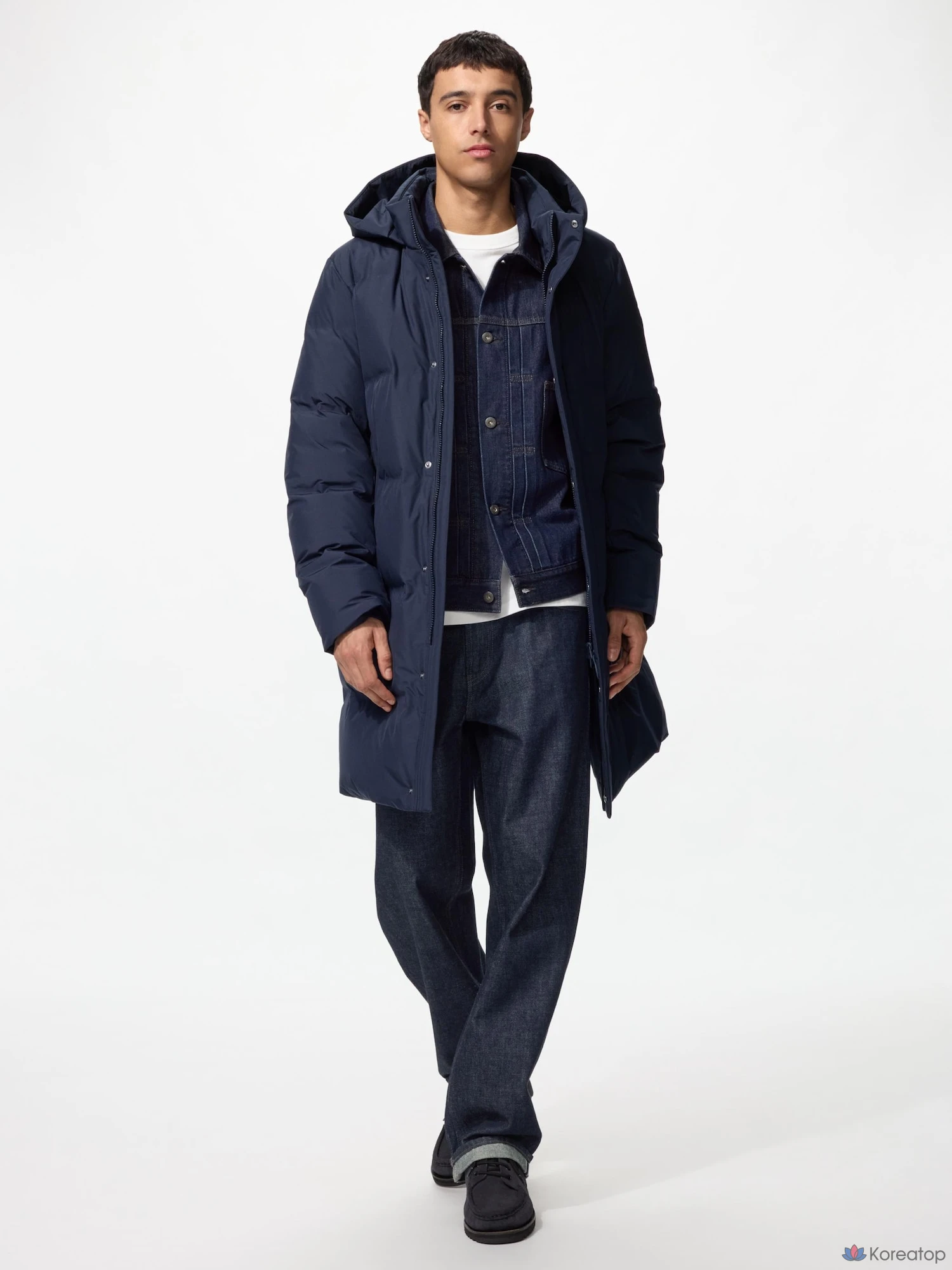 Пуховик Uniqlo Seamless Down Coat