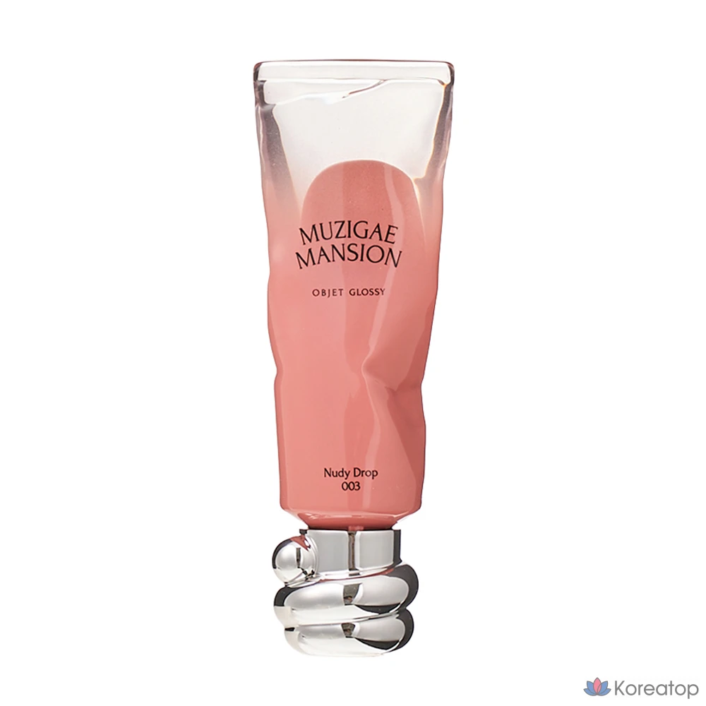 Тинт для губ Muzigae Mansion Objet Glossy Lip Tint, оттенок 003 Nudy Drop, 1 шт.
