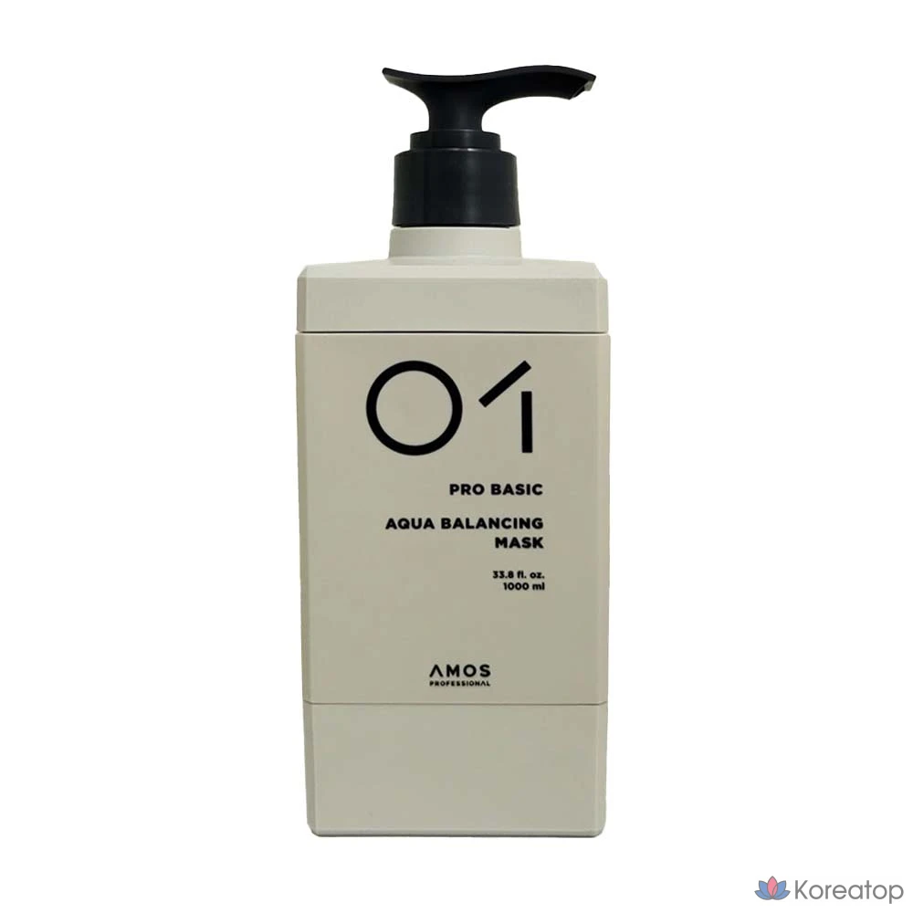 Тканевая маска для лица Amos Pro Basic Aqua Balancing Mask, 1000 мл, 1 шт.