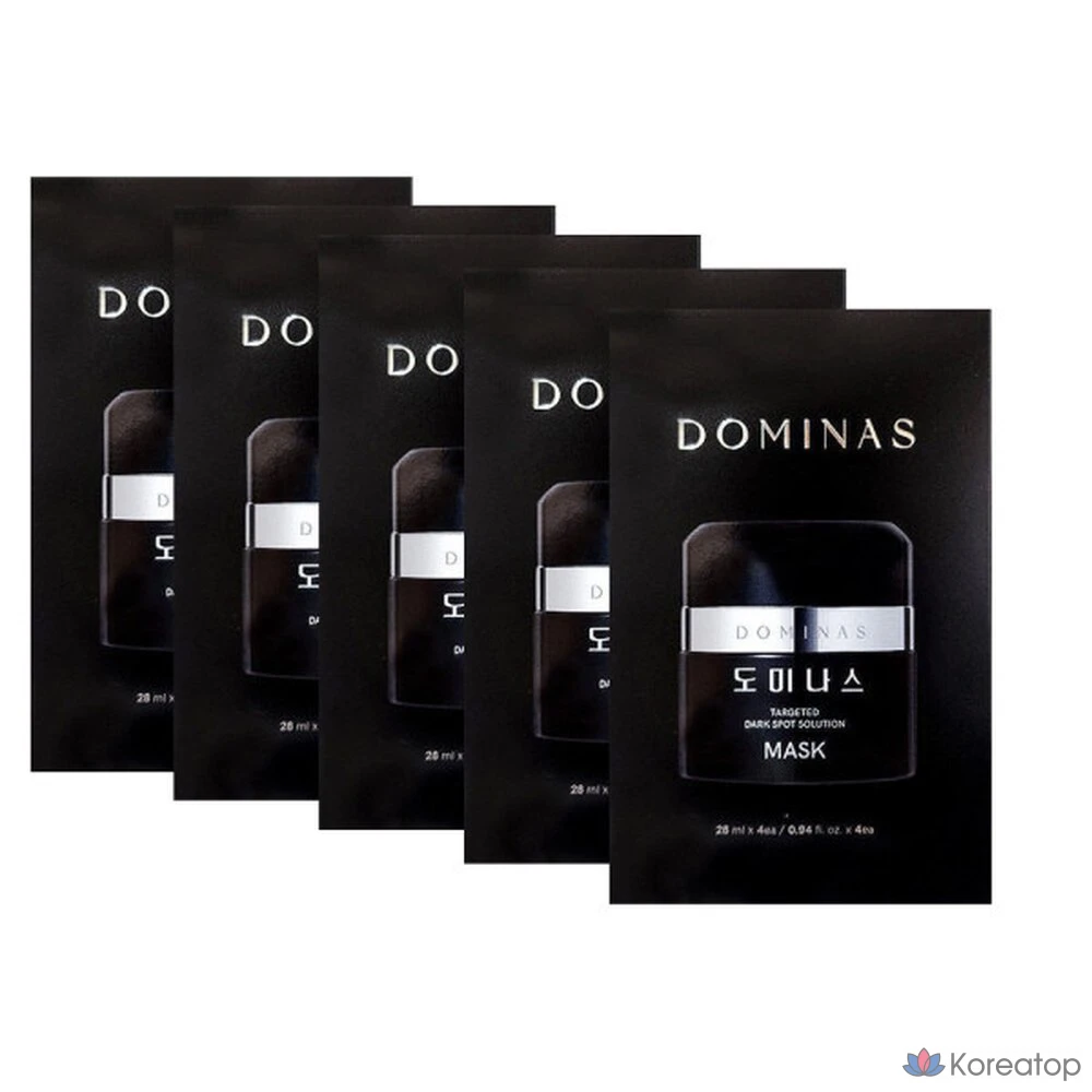 Тканевая маска для лица Dominas TG Sang Season 6 Brightening Mask, 28 мл, 20 шт.