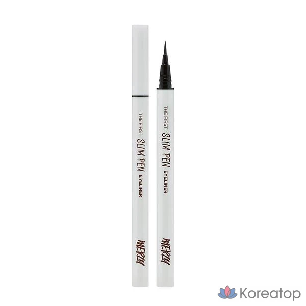 Гелевая подводка для глаз MERZY the First Slim Gel Eyeliner, SP2 Choco Fudge, 1 шт.