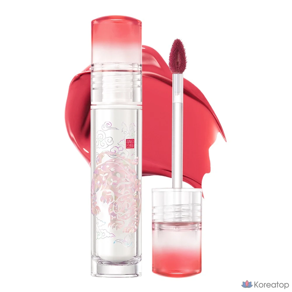Тинт для губ Clio Crystal Glam Tint Royal Edition, оттенок 029 Red Cloud Bum Red, 1 шт.