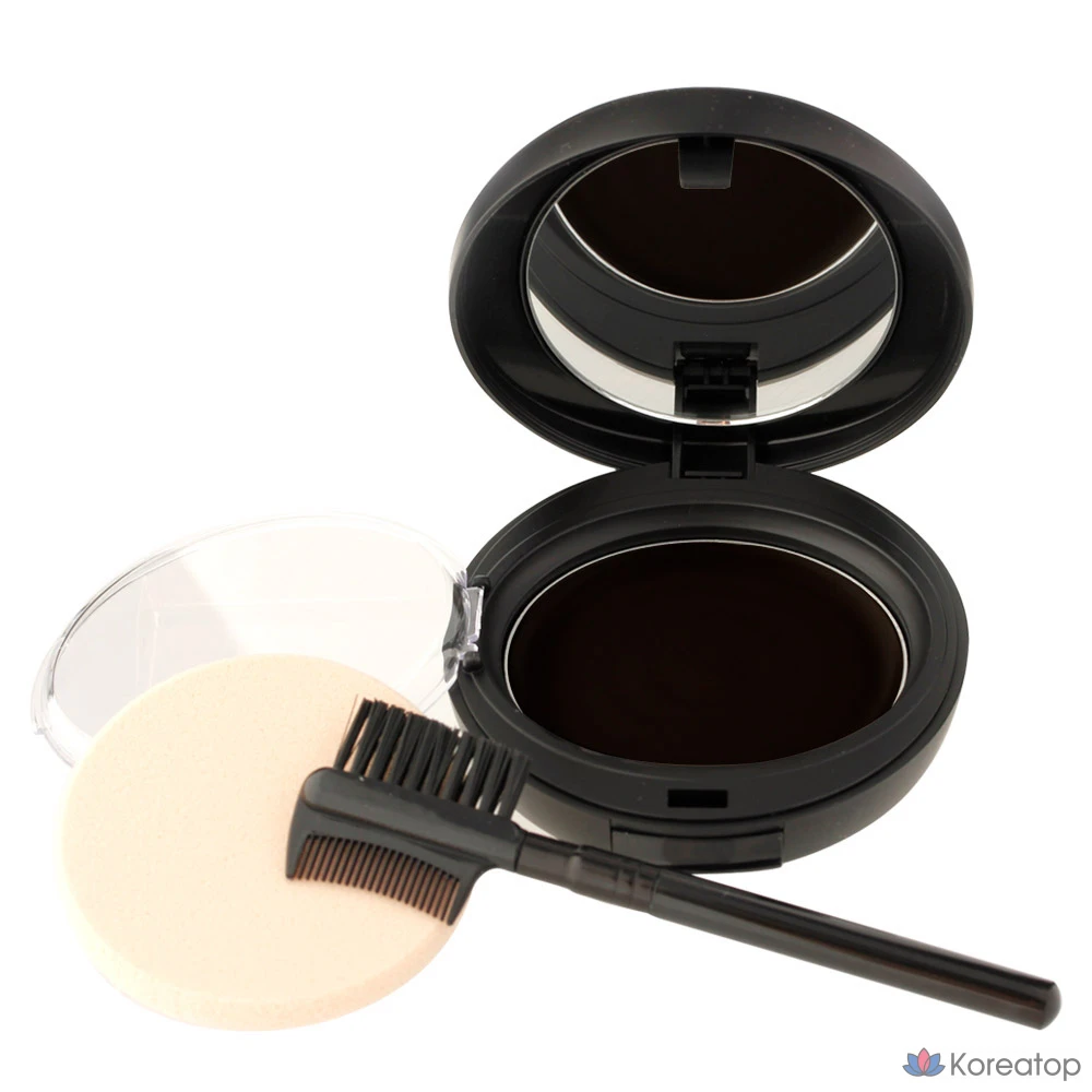 Тональный крем для волос Prorance, серый, 02. Черный, 1 шт.