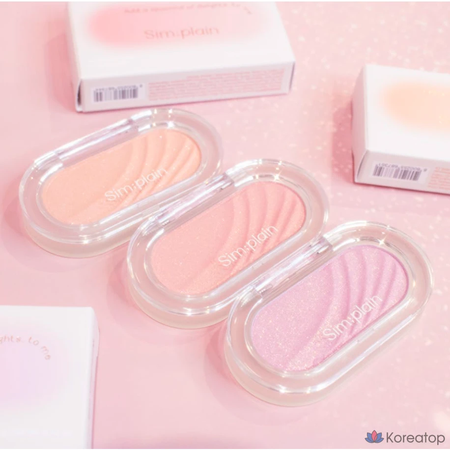 Simplene Gleam On Cheek 03 Rose Scotch, 1 шт., фото 3