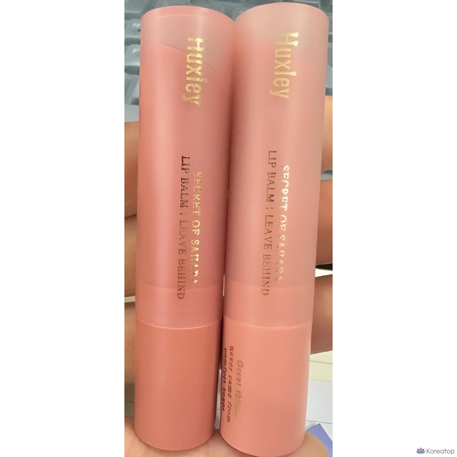 Бальзам для губ Huxley Leave Behind, 3 г, марокканский лен, 1 шт., фото 3