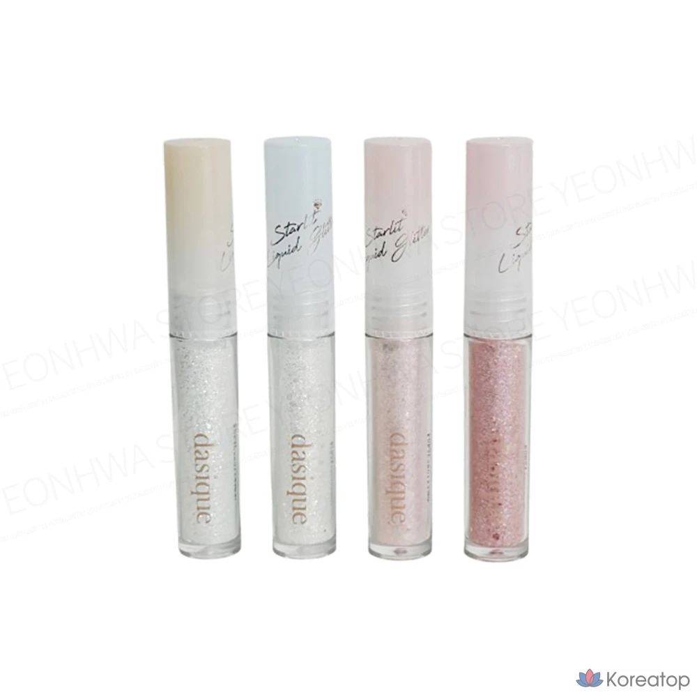 Жидкие блестки Dasique Starlit Jewel 1,8 г, 03 Фиолетовые сверкающие, 1 шт.