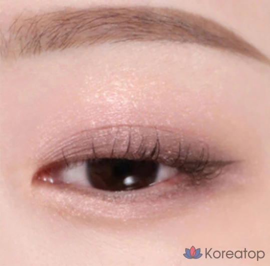 Тени для век Missha Triple Shadow 2 г, № 1, оттенок Brownie Pink, 1 шт., фото 2